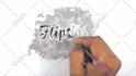 really paint your logo for intro video or speed painting