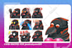 create chibi emote twitch, animated emotes, and sub badges