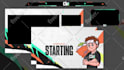 design custom animated twitch overlay stream package
