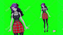 design vtuber anime character avatar model for live2d