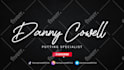 create custom handwritten for youtube intro or outro
