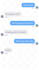make a phone text message chat animation video