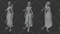 make a 3d model for animation and videogames