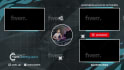 create animated for kick, twitch, youtube outro or ending screen