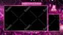 do custom animated twitch, kick or youtube stream overlay pack, transition, logo