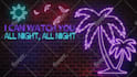 create neon lyrics video for your song