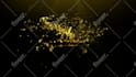 create luxury gold logo video intro animation in 4k