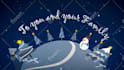 create magical christmas animation video