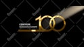 create a custom gold shiny logo anmation intro