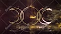 create luxury gold logo video intro animation in 4k