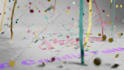 put your logo on a festive confetti animation