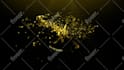 create luxury gold logo video intro animation in 4k