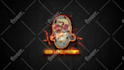 create 3d fire epic glitch youtube gaming animated logo intro outro