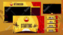 design custom animated twitch overlay stream package