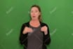 interpret anything into american sign language