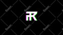 create 2d logo reveal glitch effect animation