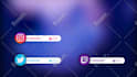 create stunning social media lower third animations