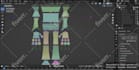 do 3d character rigging professionally in blender