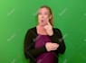 interpret anything into american sign language