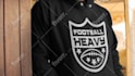 create a 65sec hoodie video mockup using male model african american