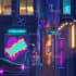 create futuristic animated gifs nft art