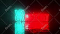 give animation to your logo with this neon and rain effect