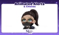 create custom animated twitch alert or emote for vtuber