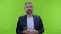 produce a green screen professional video spanish