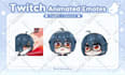 create anime chibi animated emotes for twitch