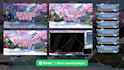 design animated vtuber overlay anime for twitch streamer