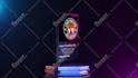 make professional 3d nft card animation