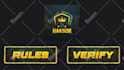 design animated discord logo and banners