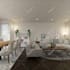 do 3d floorplan, home office, gaming room interior design