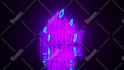 give animation to your logo with this neon and rain effect