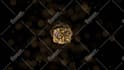 design 3d realistic gold coin logo 4k animation,crypto,bitcoin,token,nft art