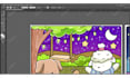 create cozy, bold, and easy coloring book illustrations for children