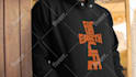 create a 65sec hoodie video mockup using male model african american