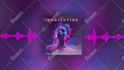 create stunning audio spectrum or music visualizer