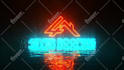 give animation to your logo with this neon and rain effect