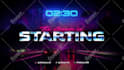 create animated starting soon screen, brb, offline  for twitch overlays youtube