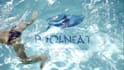 create a promo video with your logo in swimming pool