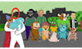 make 2d animated GIF, animated video, pepe style crypto meme