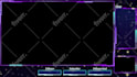 make stream overlay animation for vtuber,gaming,anime design