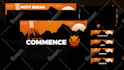 design custom animated twitch overlay stream package