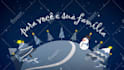 create magical christmas animation video