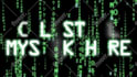 make intro in matrix style