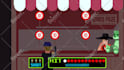 create a amazing pixel art animated music video