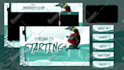 design custom animated twitch overlay stream package
