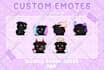 make cute animated emotes for twitch, discord, youtube