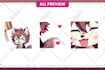 draw basic cute emotes and animated cute emotes